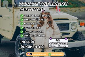 private trip bromo dari malang