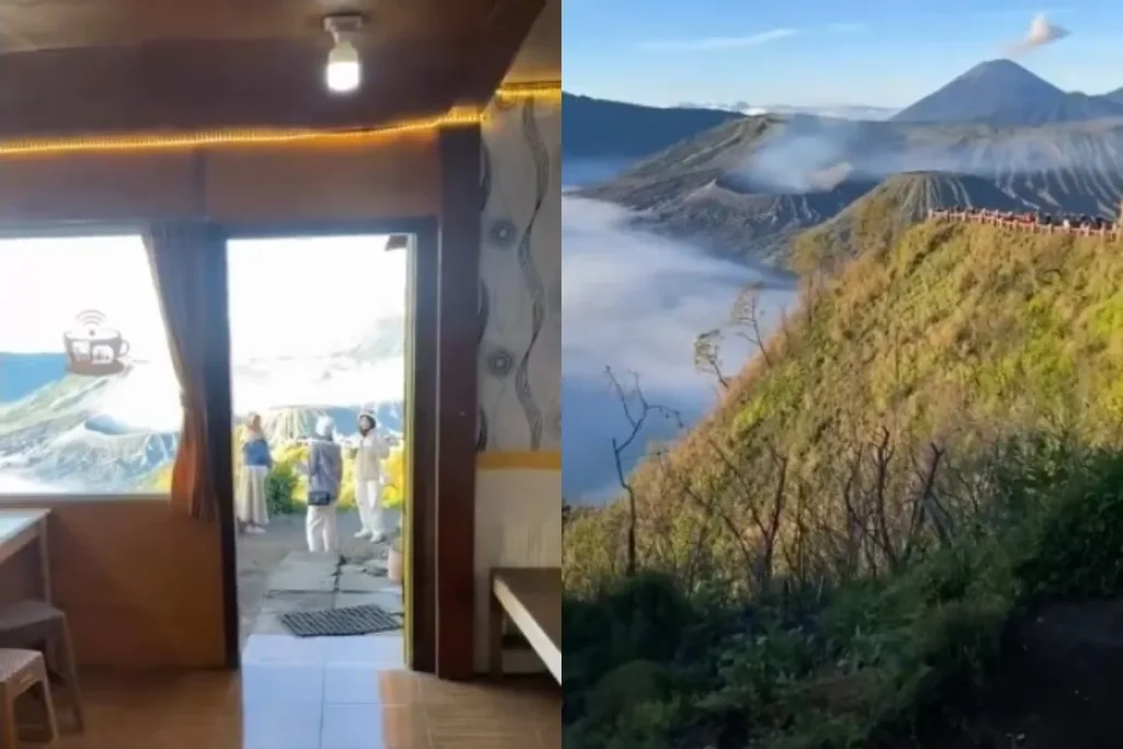 warung di sunrise point bromo