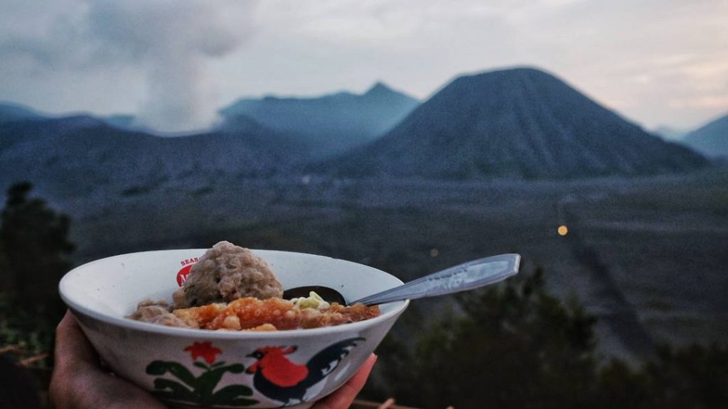 makanan yang ada di bromo